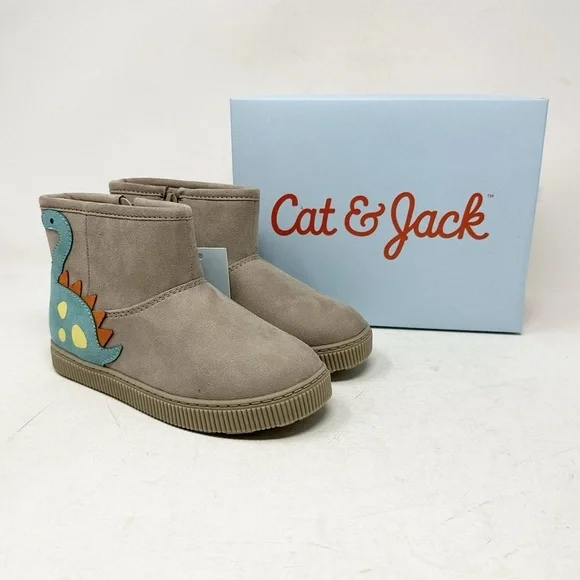 BRAND NEW girl youth cat & jack vesper boots size 11 - Picture 3 of 6